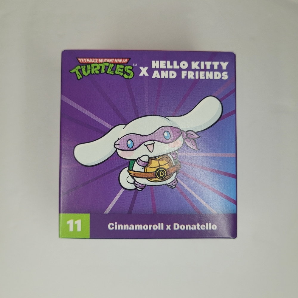 McDonald’s Happy Meal Ninja Turtles Hello Kitty Cinnamoroll x Donatello Box 11